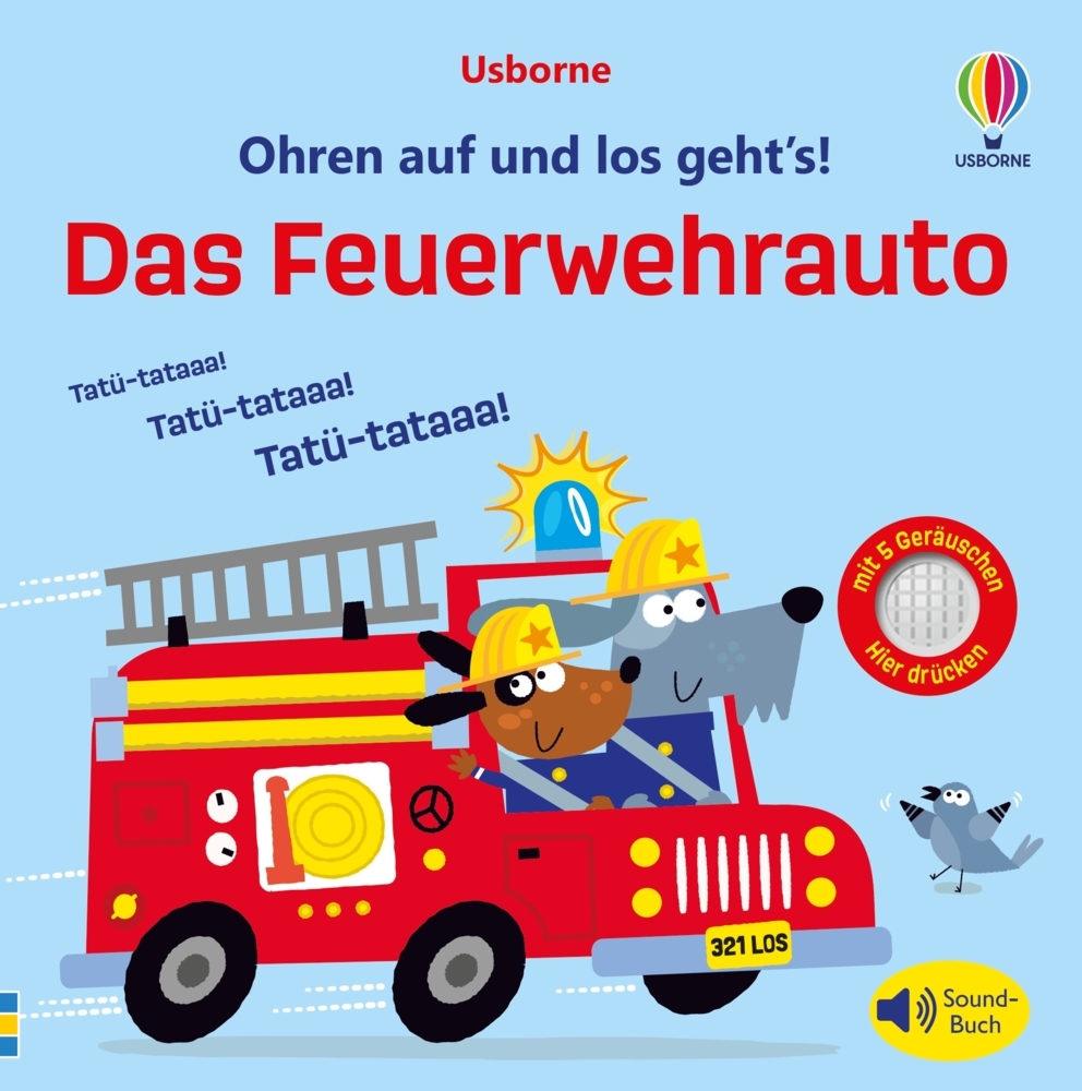 Ohren auf und los geht's! Das Feuerwehrauto main product photo