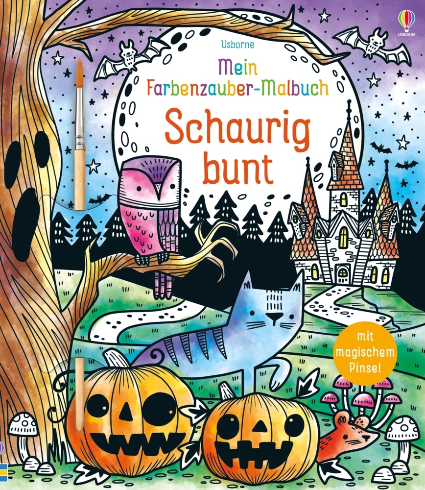 Mein Farbenzauber-Malbuch: Schaurig bunt main product photo