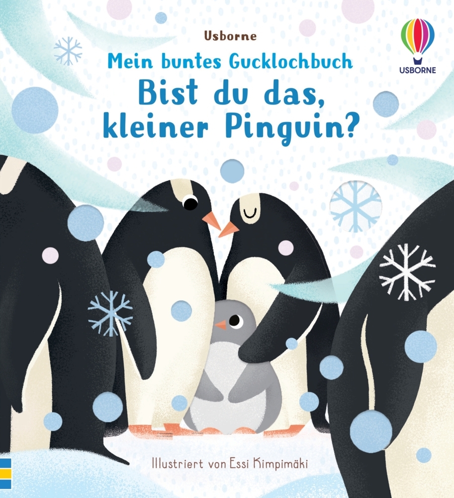 Mein buntes Gucklochbuch: Bist du das, kleiner Pinguin? main product photo