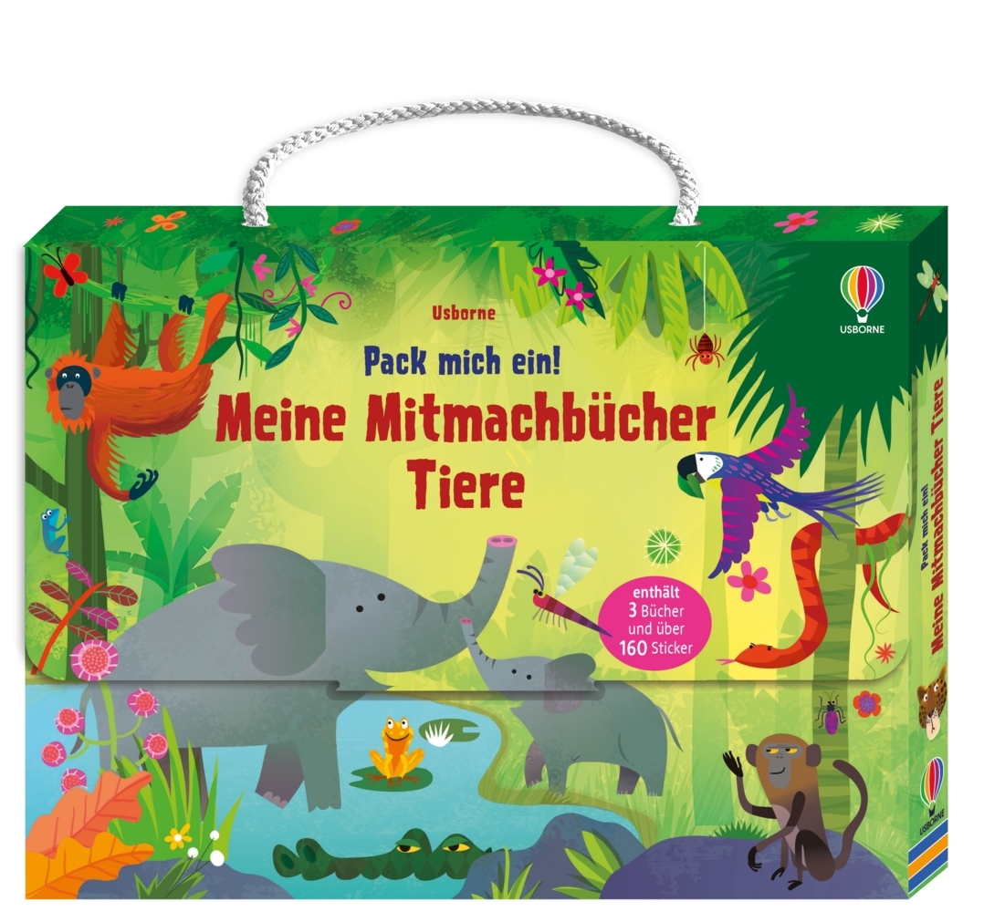 Pack mich ein! Meine Mitmachbücher: Tiere main product photo