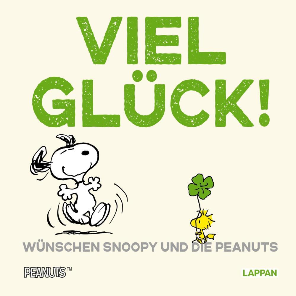 Peanuts Geschenkbuch: Viel Glück wünschen Snoopy und die Peanuts! main product photo