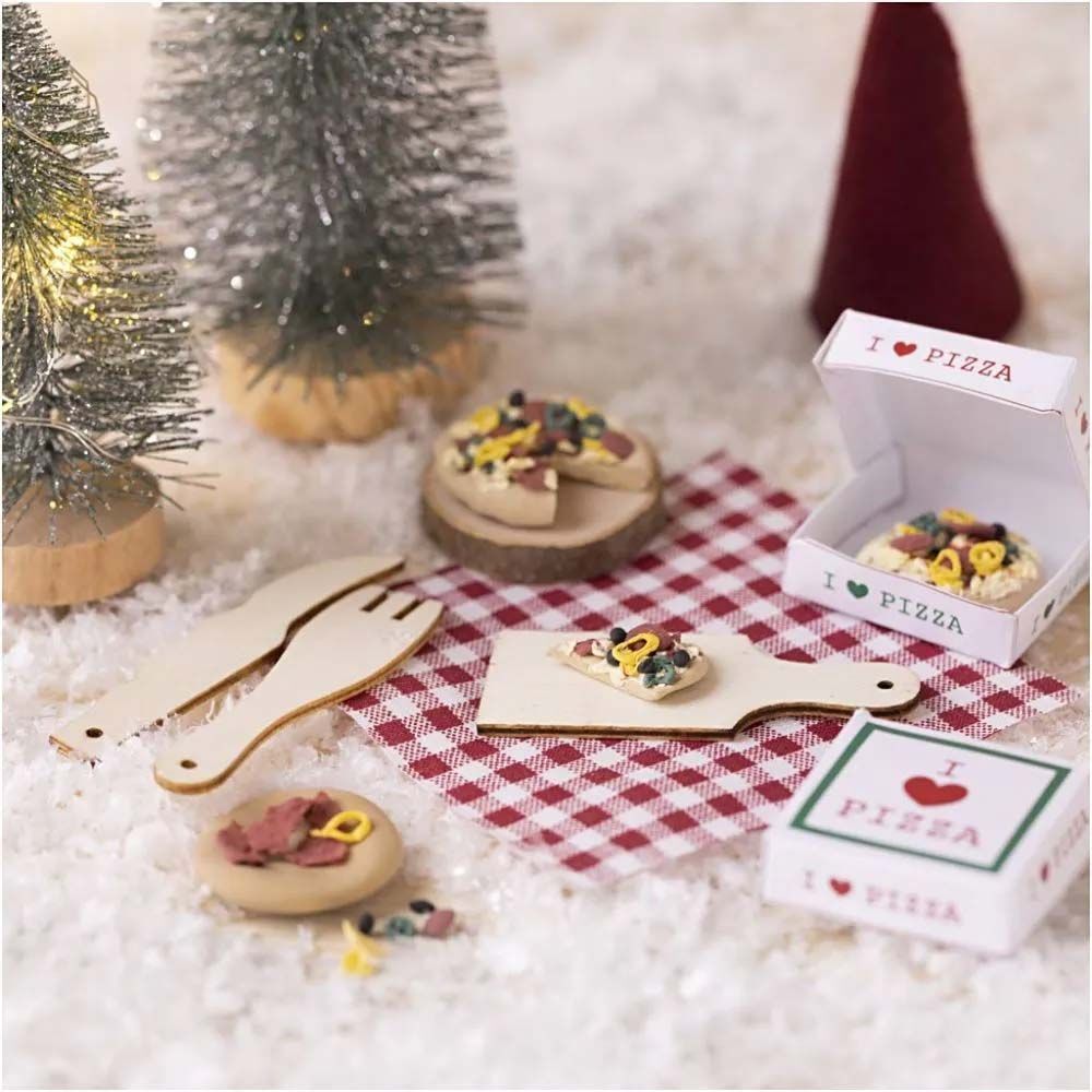 Pizza, Mini-Kreativ-Set für Wichteltüre main product photo