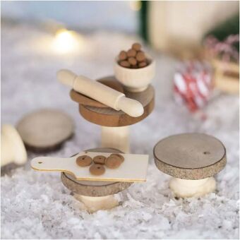 Kekse Backen, Mini-Kreativ-Set für Wichteltüre