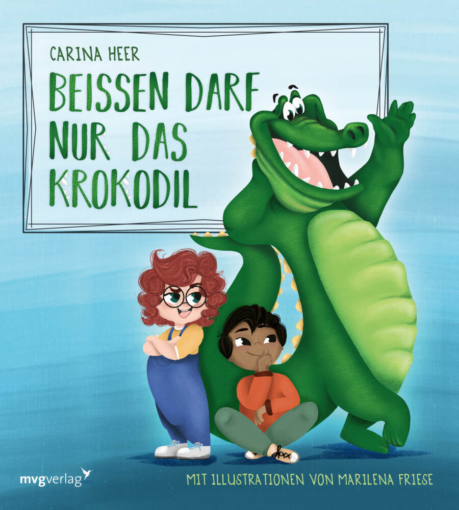 Beißen darf nur das Krokodil - Pappbilderbuch main product photo