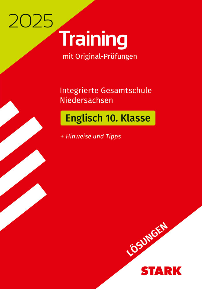 STARK Lösungen zu Original-Prüfungen und Training - Abschluss IGS 2025 - Englisch 10. Klasse - Niedersachsen main product photo