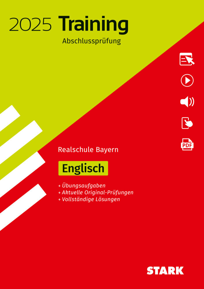 STARK Training Abschlussprüfung Realschule 2025 - Englisch - Bayern, m. 1 Buch, m. 1 Beilage main product photo