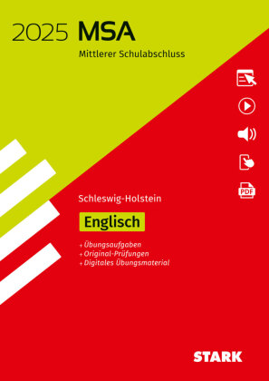STARK Original-Prüfungen und Training MSA 2025 - Englisch - Schleswig-Holstein, m. 1 Buch, m. 1 Beilage