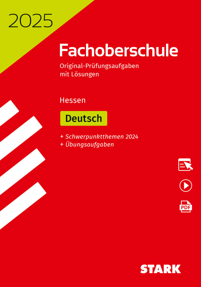 STARK Abschlussprüfung FOS Hessen 2025 - Deutsch, m. 1 Buch, m. 1 Beilage main product photo