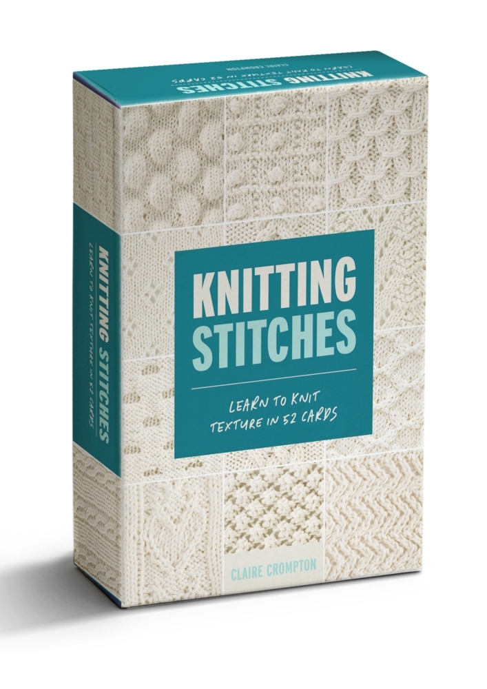 Knitting Stitches Card Deck main product photo