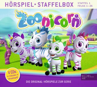 Zoonicorn - Hörspiel-Box. Staffel.1, 4 Audio-CD