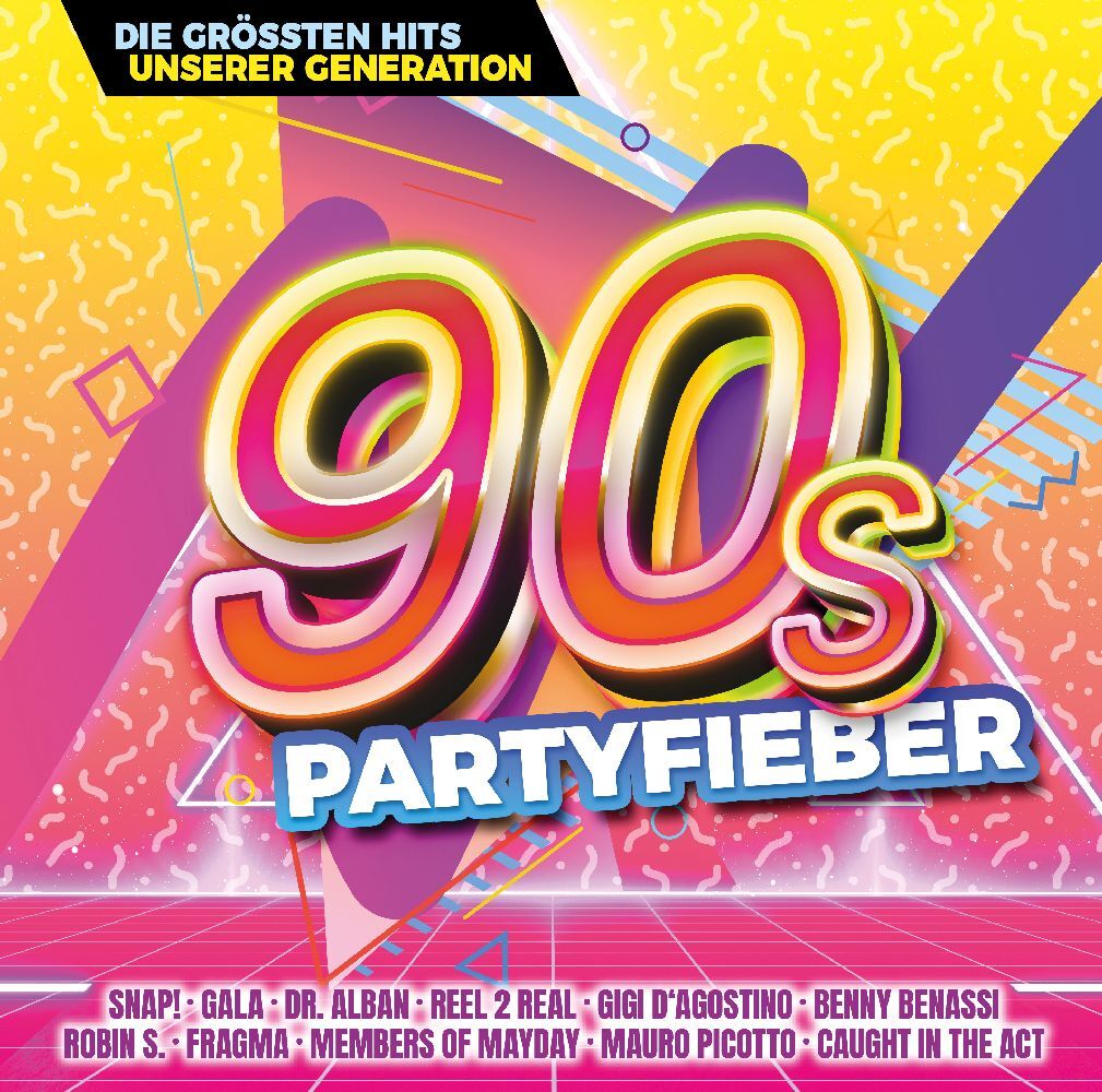 90's Partyfieber-Die grössten Hits unserer Generation, 2 Audio-CD main product photo