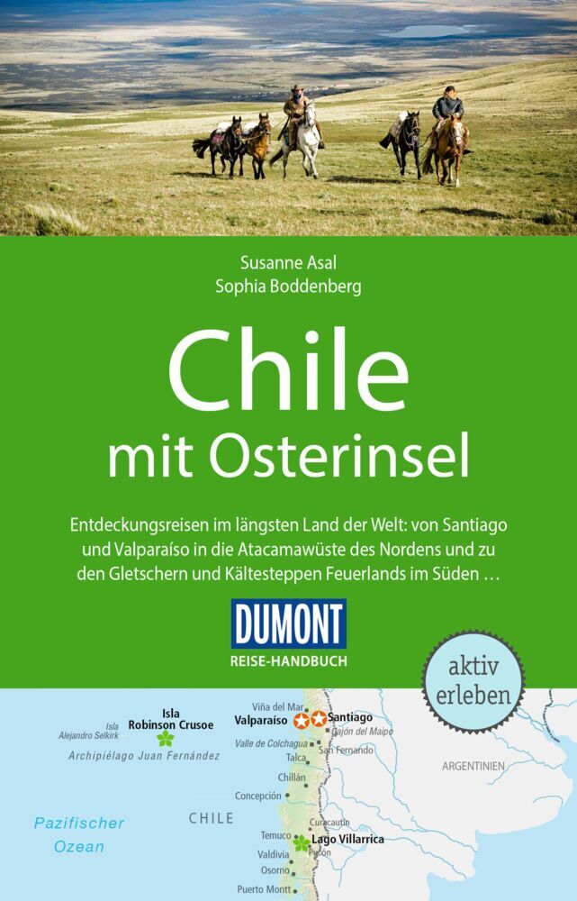 DUMONT Reise-Handbuch Reiseführer Chile mit Osterinsel main product photo