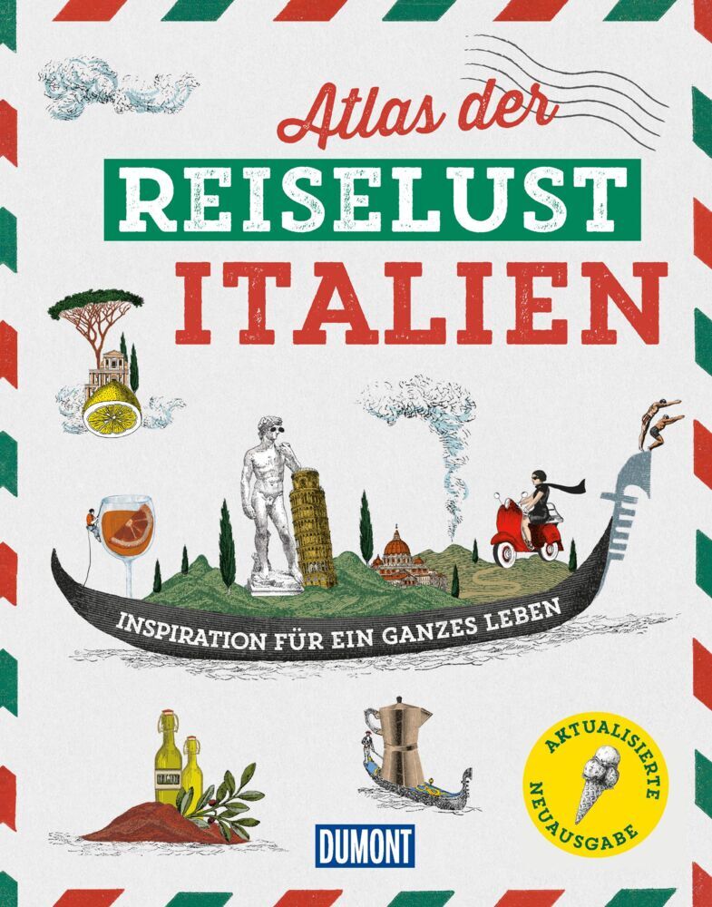 DUMONT Bildband Atlas der Reiselust Italien main product photo