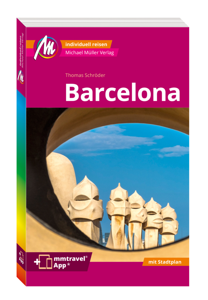 MICHAEL MÜLLER REISEFÜHRER Barcelona MM-City, m. 1 Karte main product photo