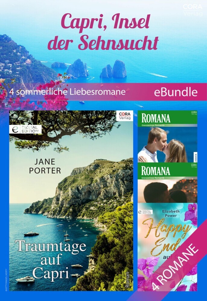 Capri, Insel der Sehnsucht - 4 sommerliche Liebesromane main product photo