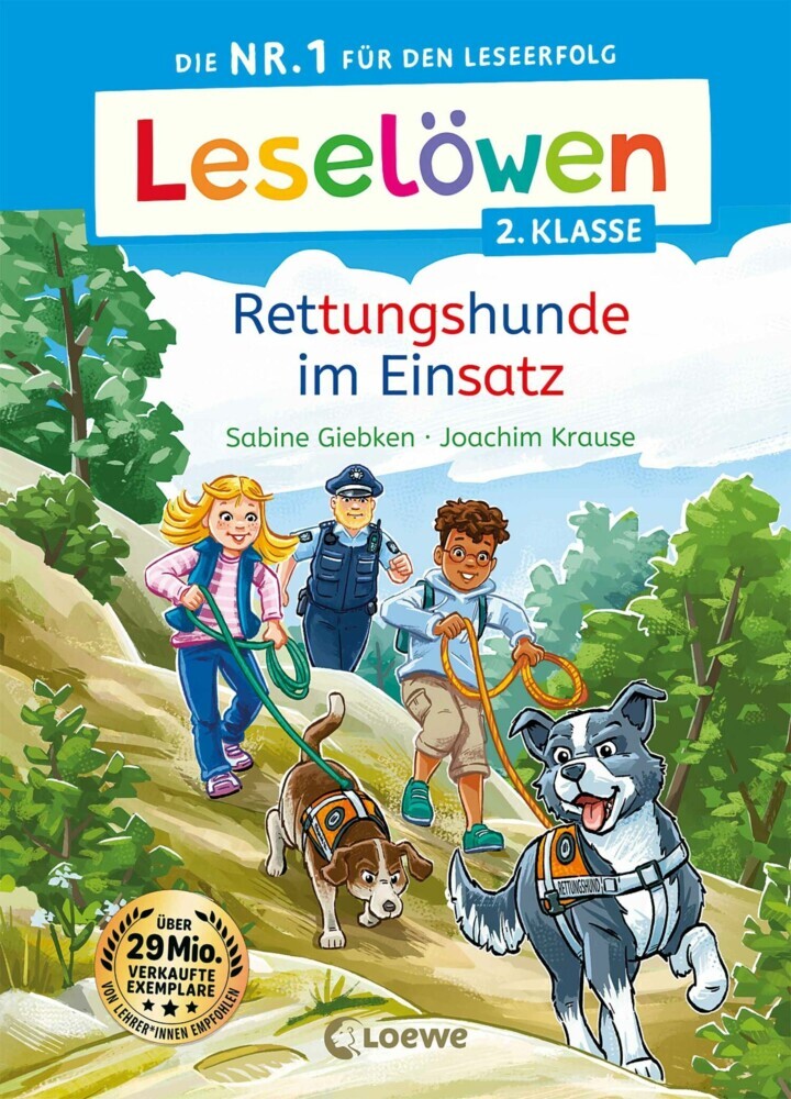 Leselöwen 2. Klasse - Rettungshunde im Einsatz main product photo