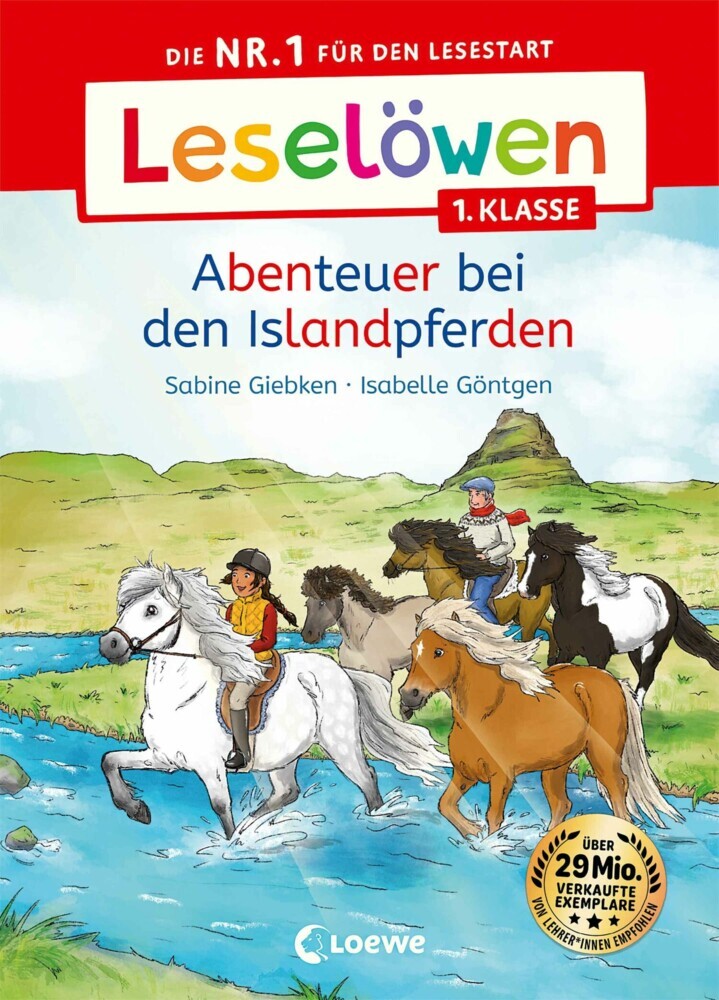 Leselöwen 1. Klasse - Abenteuer bei den Islandpferden main product photo
