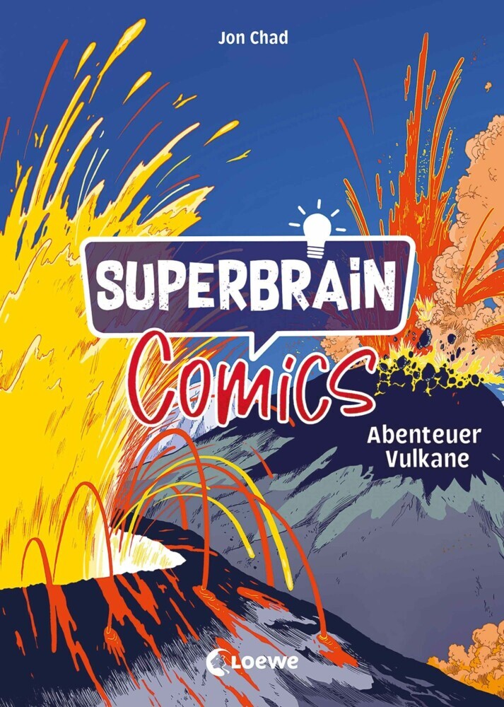 Superbrain-Comics - Abenteuer Vulkane main product photo