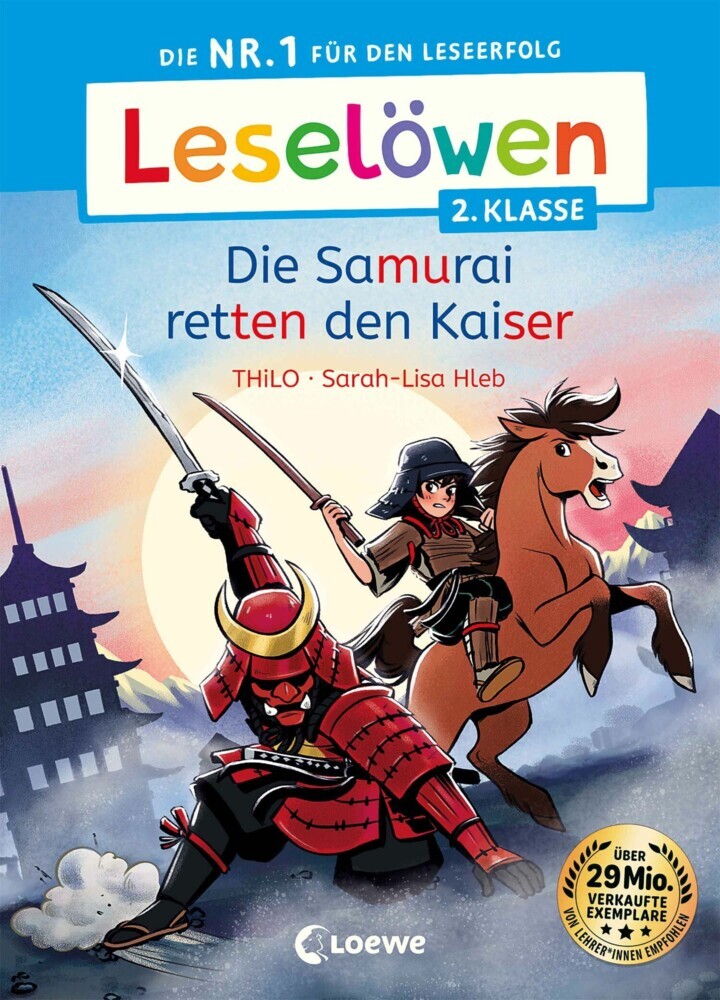 Leselöwen 2. Klasse - Die Samurai retten den Kaiser main product photo
