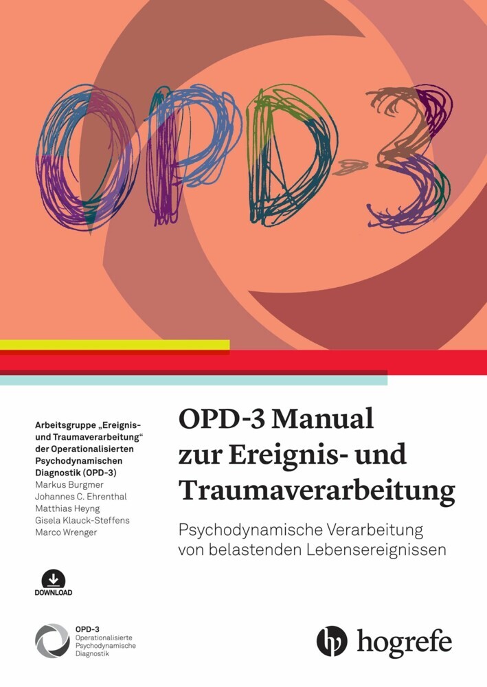 OPD-3 Manual zur Ereignis- und Traumaverarbeitung main product photo
