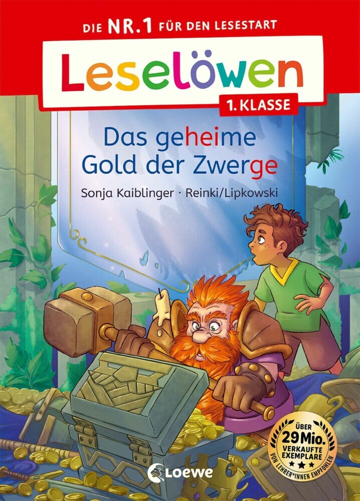 Leselöwen 1. Klasse - Das geheime Gold der Zwerge main product photo
