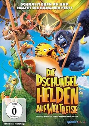 Die Dschungelhelden auf Weltreise,1 DVD