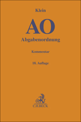 Abgabenordnung. AO