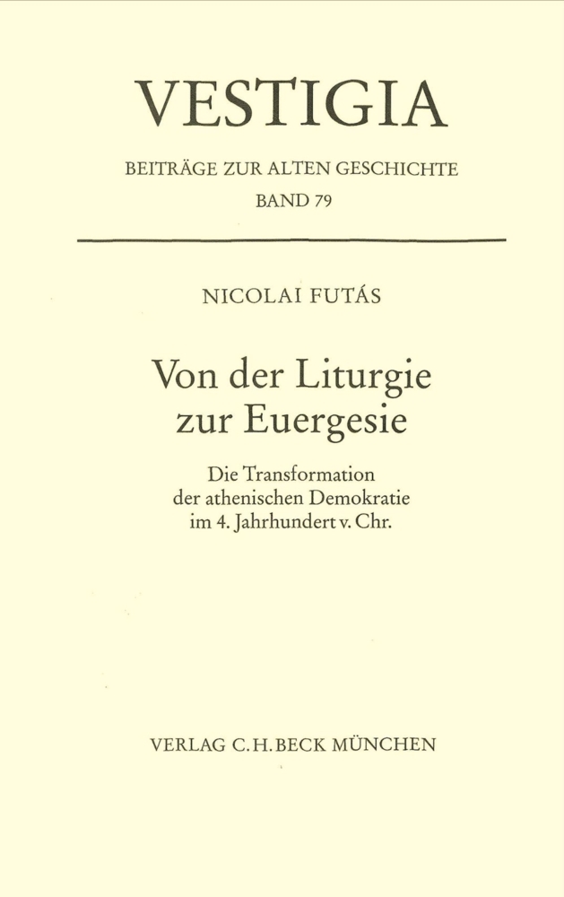 Von der Liturgie zur Euergesie main product photo