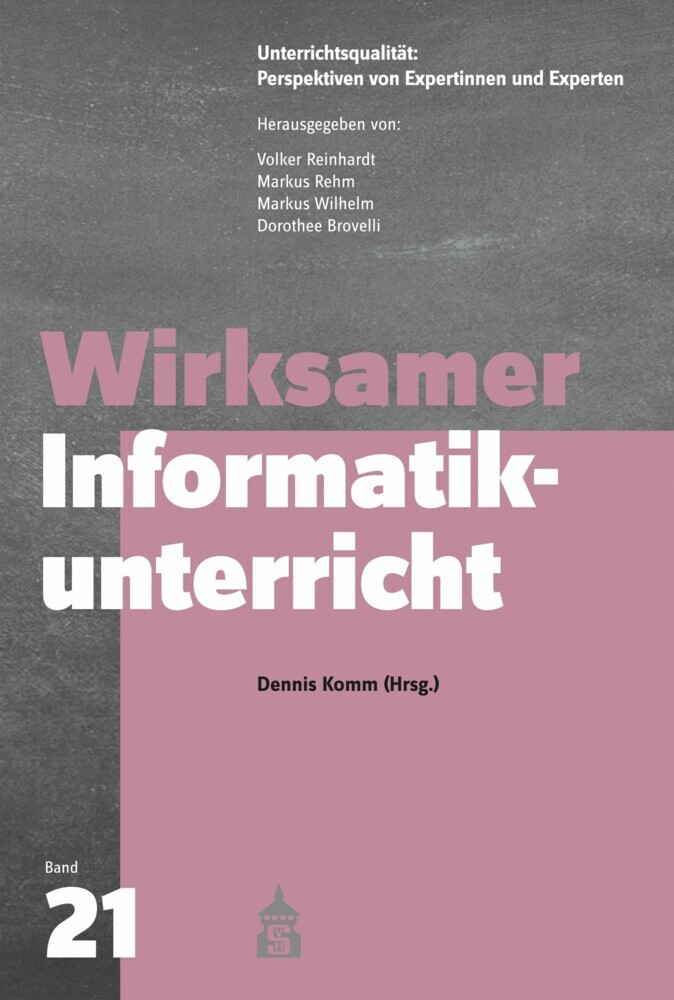 Wirksamer Informatikunterricht main product photo