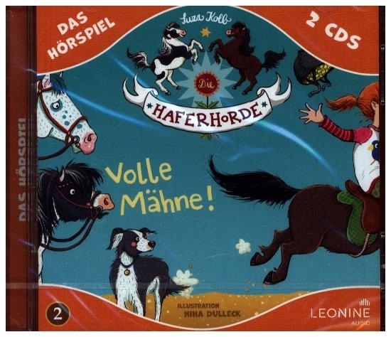 Die Haferhorde - Volle Mähne. Tl.2, 1 Audio-CD main product photo