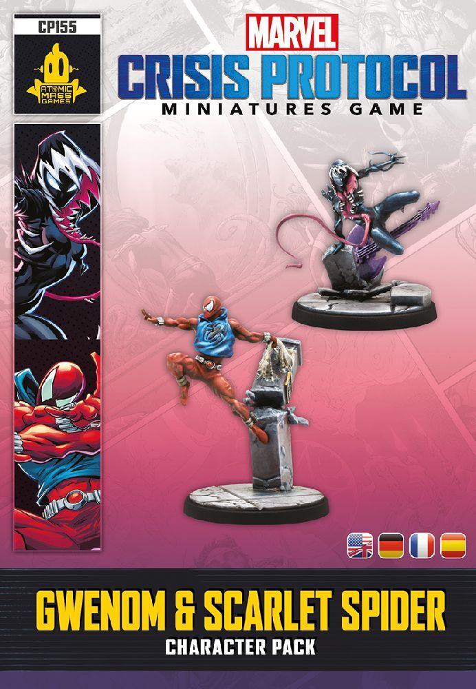 Marvel: Crisis Protocol Gwenom & Scarlet Spider main product photo