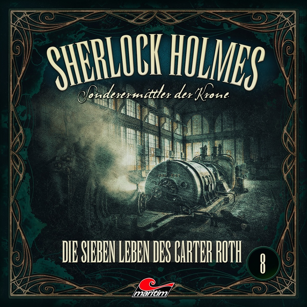 Sherlock Holmes - Die sieben Leben des Carter Roth. Tl.8, 1 Audio-CD main product photo
