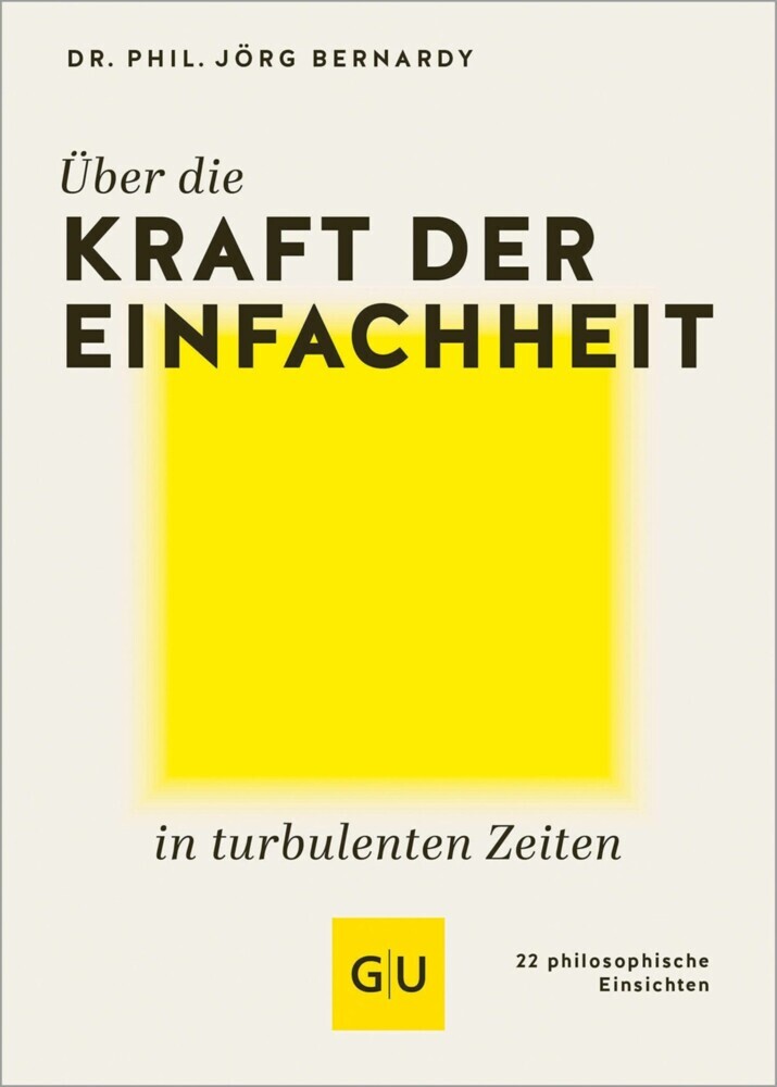 Über die Kraft der Einfachheit in turbulenten Zeiten main product photo