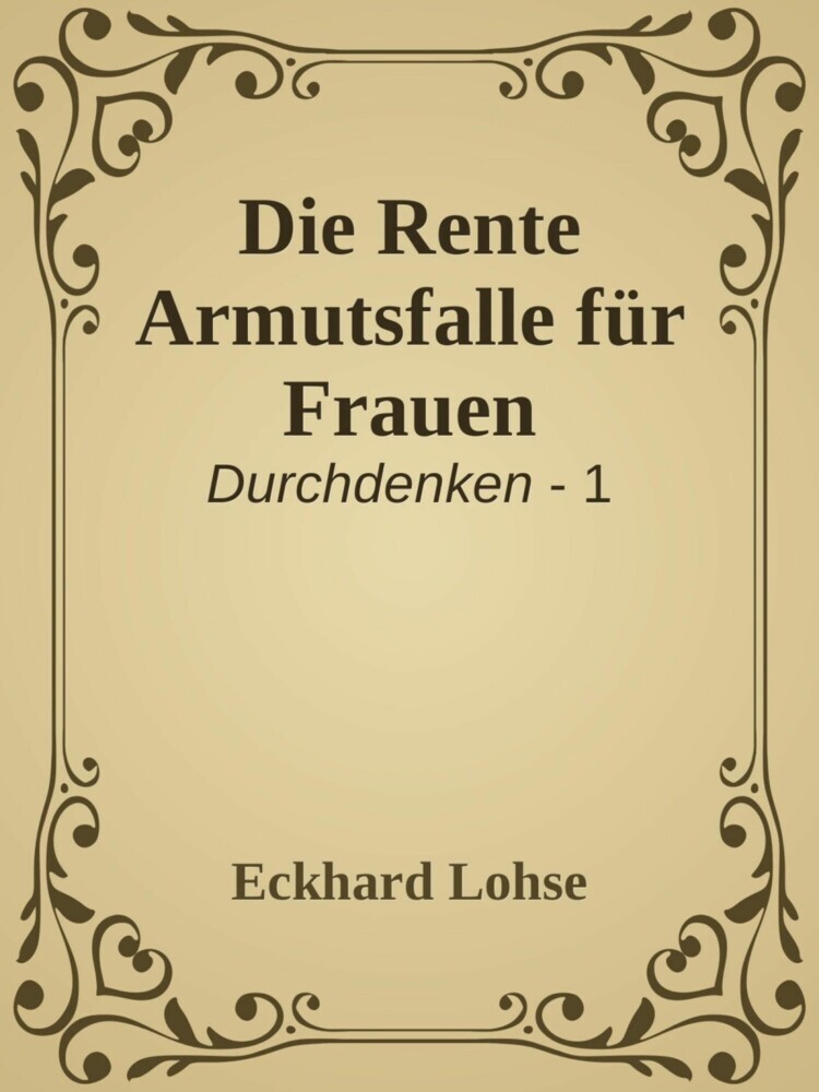 Die Rente Armutsfalle für Frauen main product photo