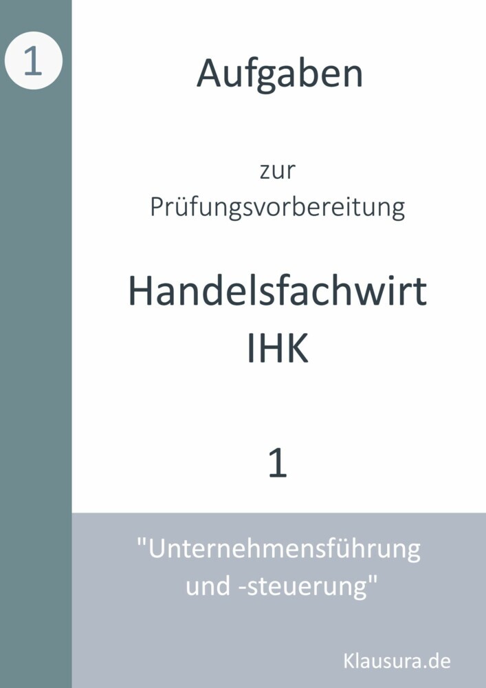 Aufgaben zur Prüfungsvorbereitung geprüfte Handelsfachwirte IHK main product photo