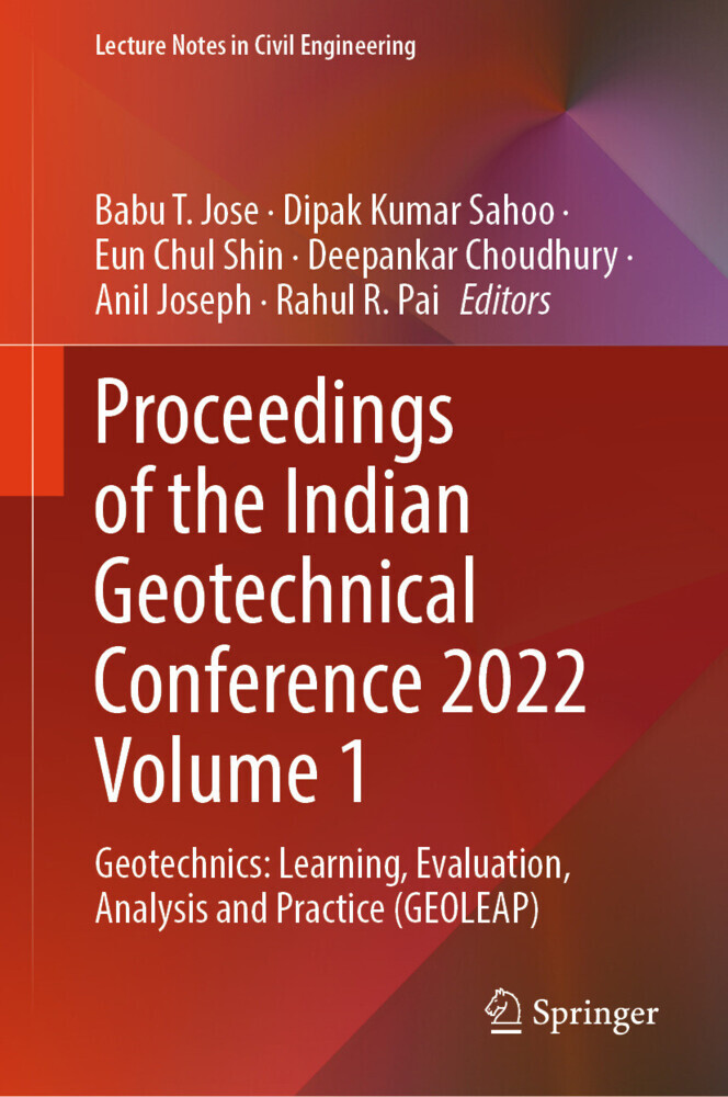 Proceedings of the Indian Geotechnical Conference 2022 Volume 1 main product photo