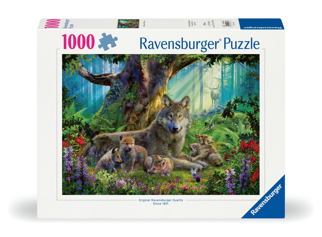 Wölfe im Wald main product photo