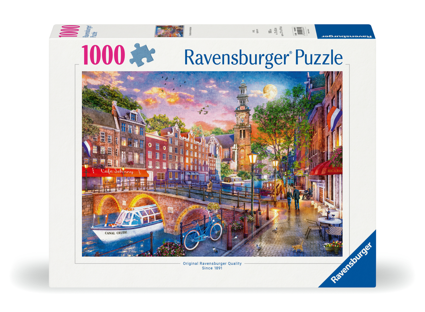 Sonnenuntergang Amsterdam 1000p main product photo