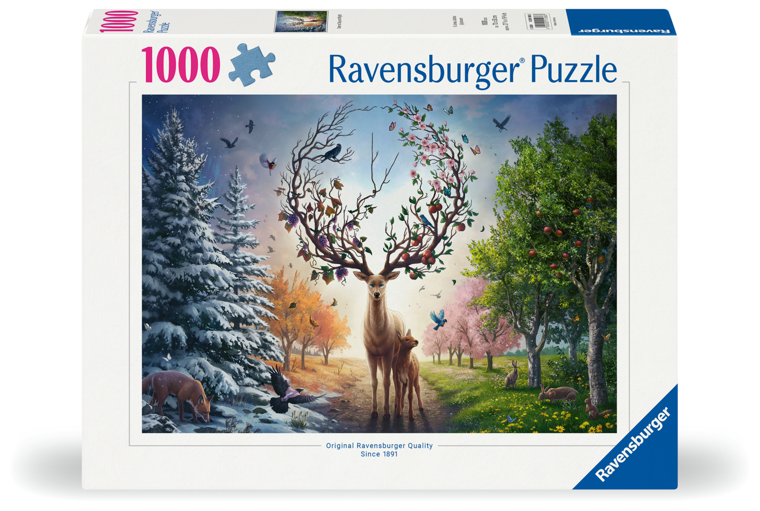 Der magische Hirsch und die vier Jahreszeiten main product photo
