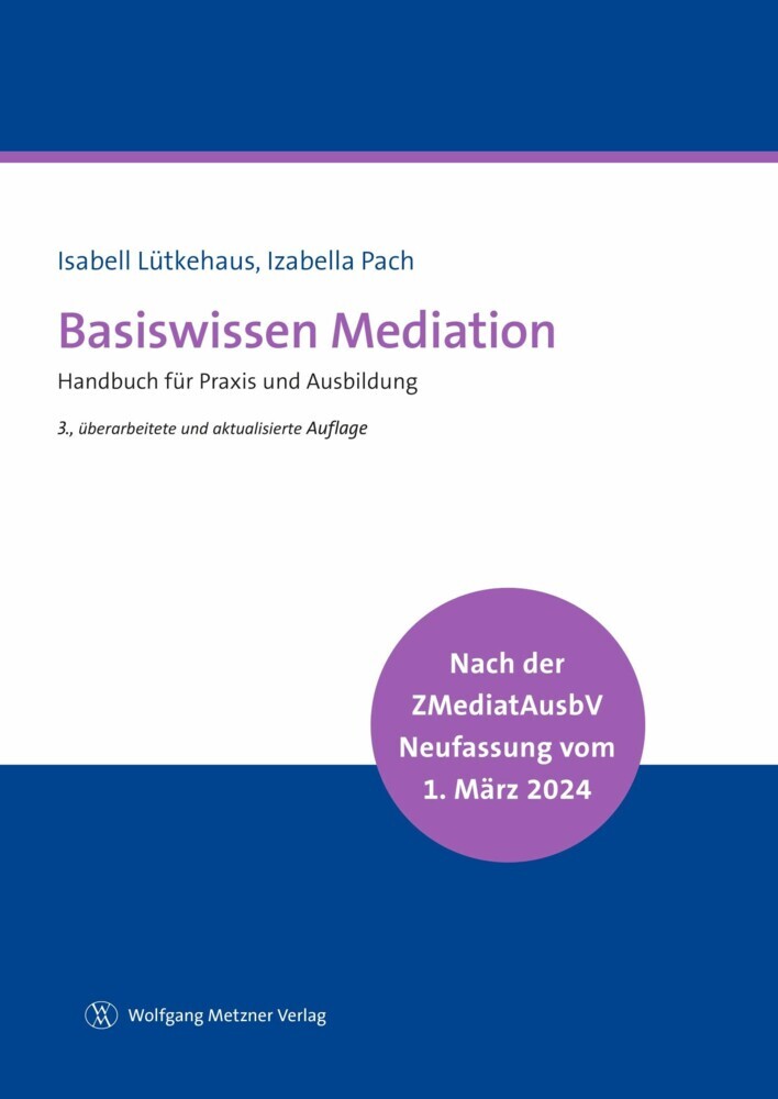 Basiswissen Mediation main product photo