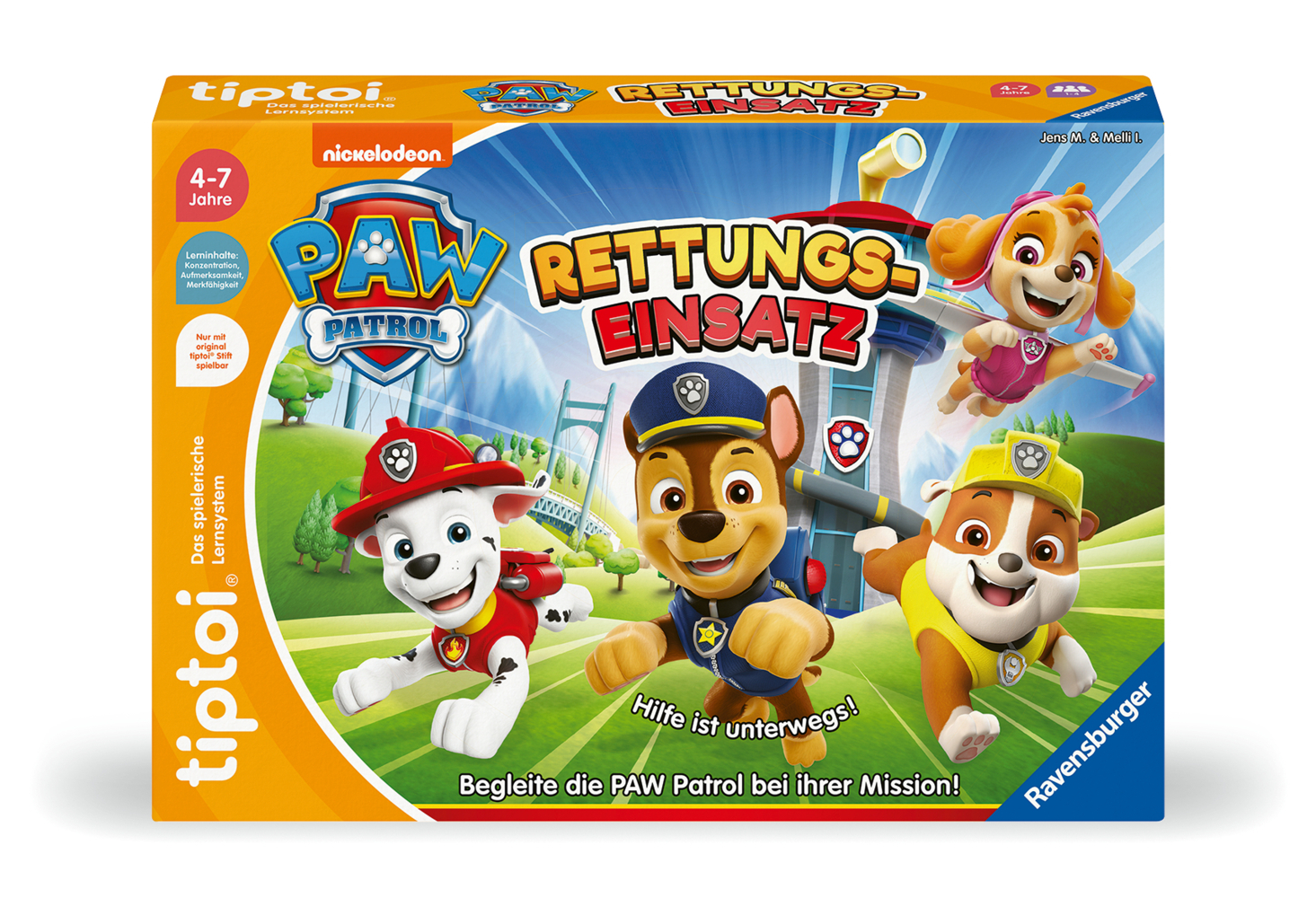 tiptoi® PAW Patrol Rettungseinsatz main product photo