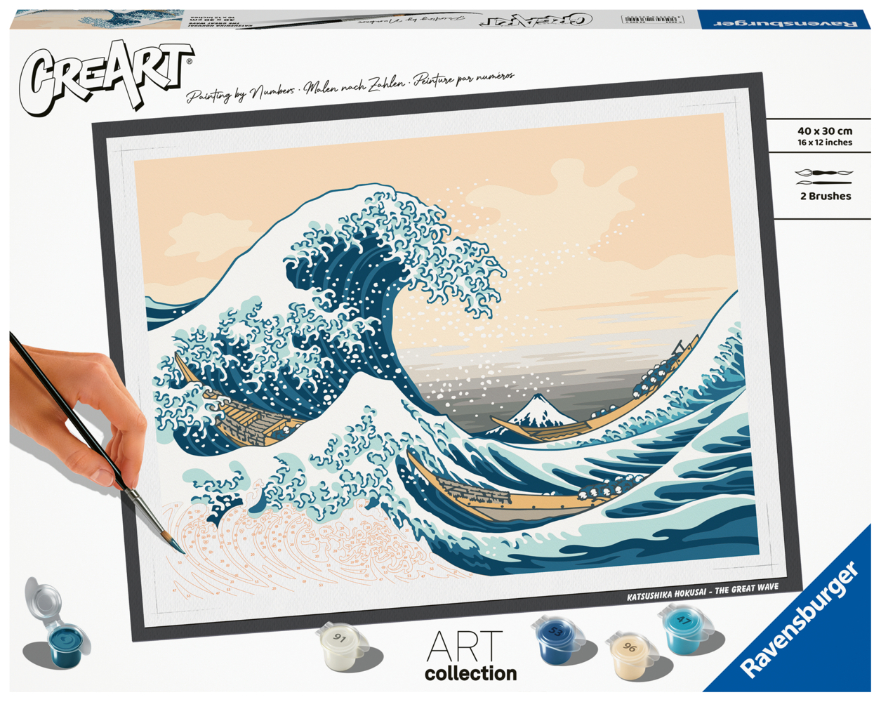ART Collection: The Great Wave (Hokusai) main product photo
