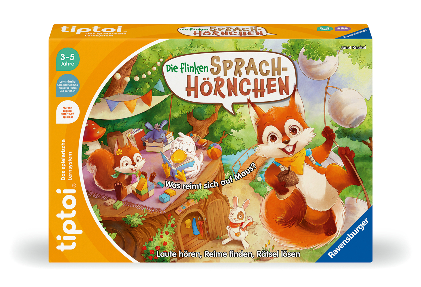 tiptoi® Die flinken Sprach-Hörnchen main product photo