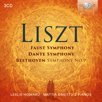 Liszt:Faust Sym.,Dante Sym.,Beethoven Sym.No.9, 3 Audio-CD