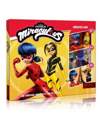 Miraculous: Hörspiel-Box. Tl.53-55, 3 Audio-CD