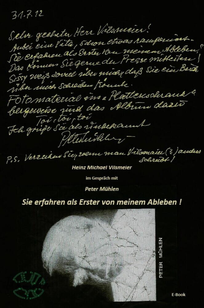 Peter Mühlen - Sie erfahren als Erster von meinem Ableben. main product photo