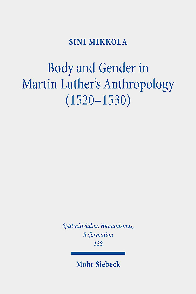 Body and Gender in Martin Luther's Anthropology (1520-1530) main product photo