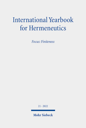 International Yearbook for Hermeneutics