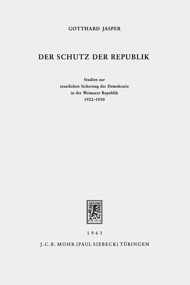 Der Schutz der Republik main product photo