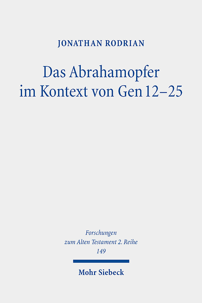 Das Abrahamopfer im Kontext von Gen 12-25 main product photo